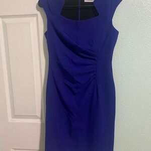 Calvin Klein Royal Blue Mini Dress